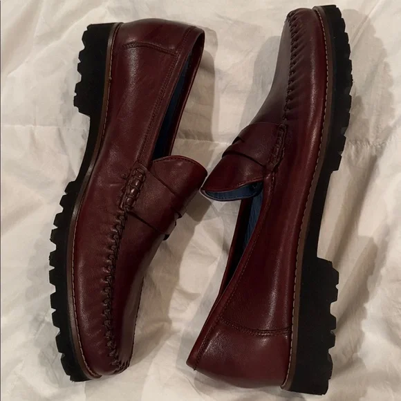 New!!without box Robert Zur Dillon True Glove Penny Loafers Luggage Men’s 11m
